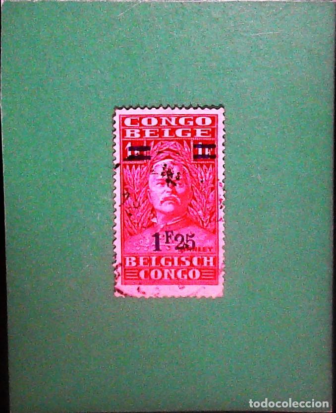 Sellos: Francobollo usato Congo Belga - Foto 1
