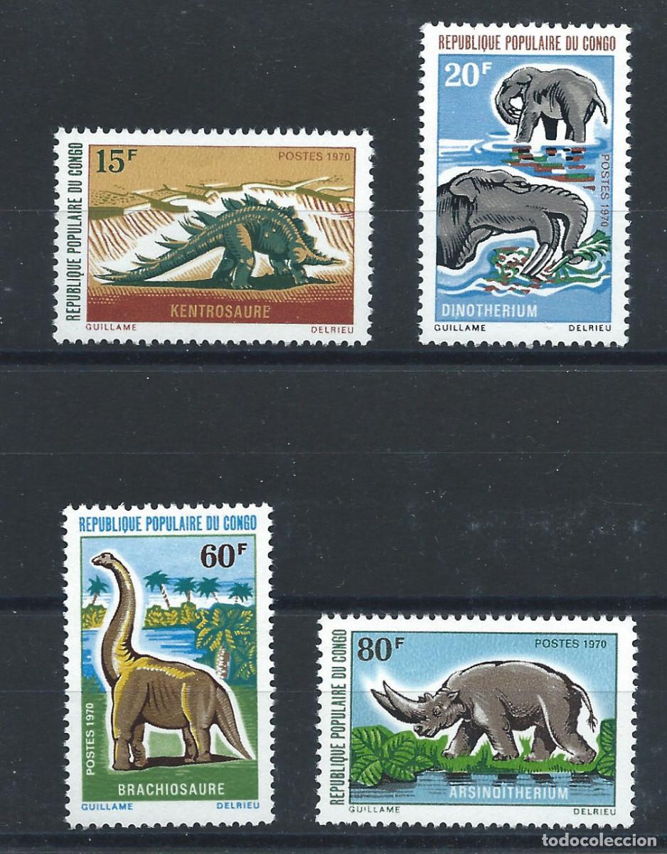 Sellos: Congo N&deg;275/78** (MNH) 1970 - Faune &rdquo;Animaux&rdquo;