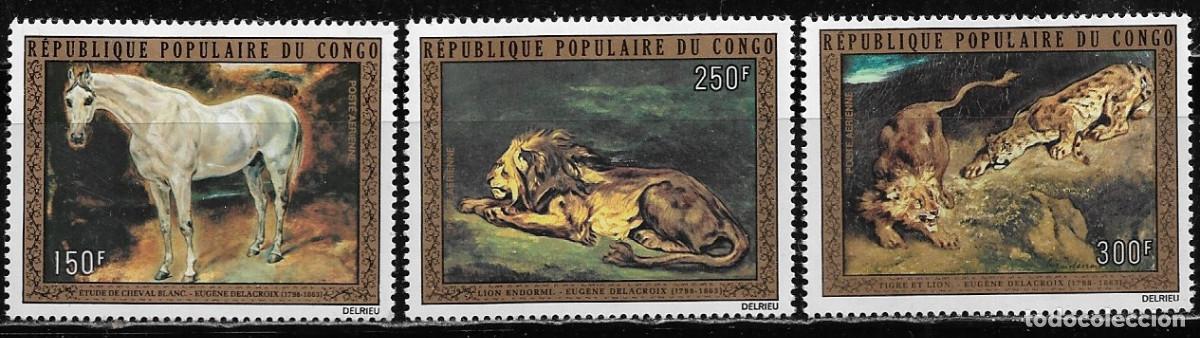 Sellos: CONGO 1963, Ivert A-161/63 - PINTURAS. MNH.