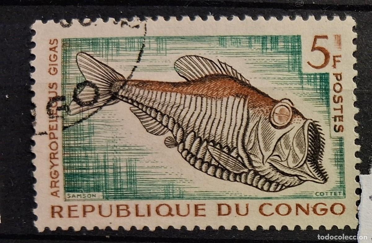 Sellos: CONGO REP&Uacute;BLICA, 1961, CAT.YT.146.