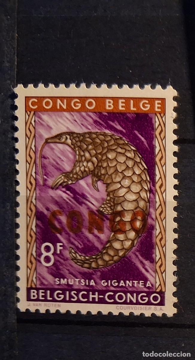 Sellos: CONGO BELGA , KINSHASA,1960, CAT.YT. 410.