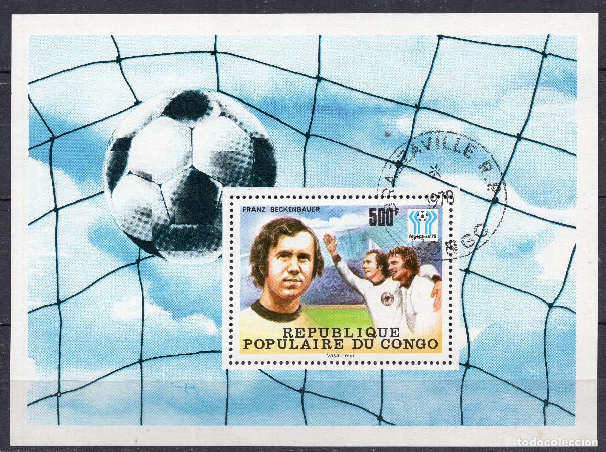 Sellos: CONGO REPUBLICA 1978 STAMP MICHEL CG BL15