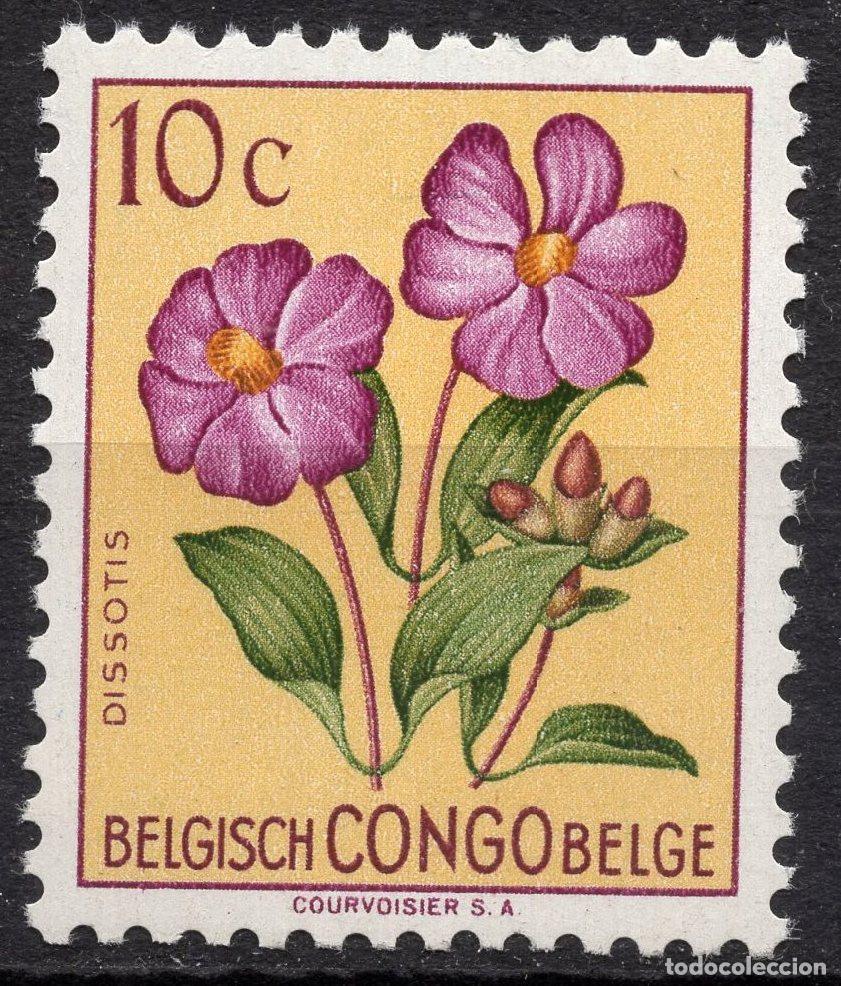 Sellos: CONGO BELGA 1952 STAMP MICHEL BE-CD 295