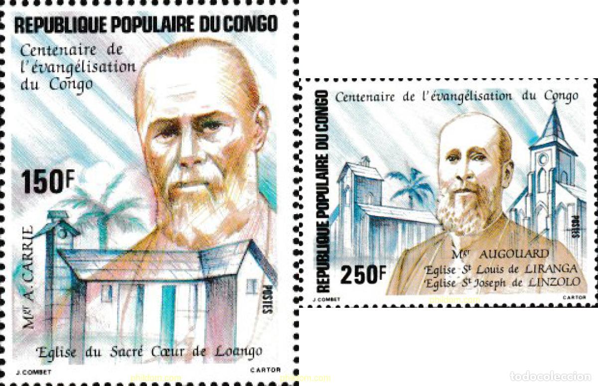 Sellos: 609660 MNH CONGO 1983 CENTENARIO DE LA EVENGELIZACION DEL CONGO