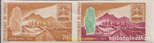 Selos: 627984 MNH CONGO 1967 12 JAMBOREE MUNDIAL EN IDAHO
