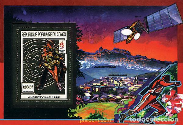 Sellos: 73594 MNH CONGO 1991 16 JUEGOS OLIMPICOS INVIERNO ALBERTVILLE 1992