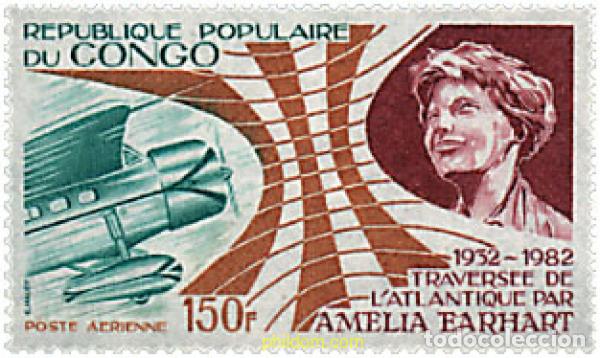Sellos: 73563 MNH CONGO 1982 PIONERA DE LA AVIACION
