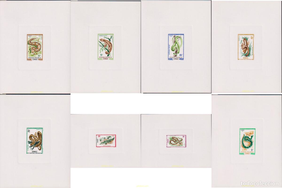 Sellos: 627305 MNH CONGO 1971 REPTILES