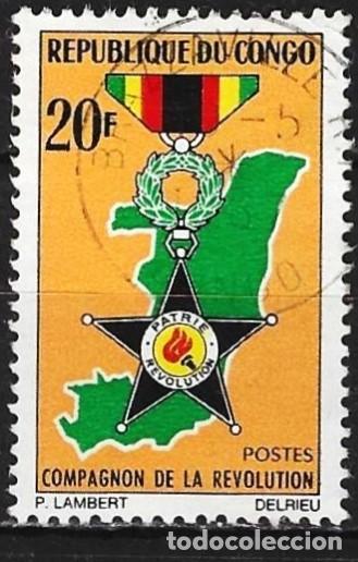 Sellos: Congo Brazzaville 1967 - Mi 123 - YT 203 - Medalla