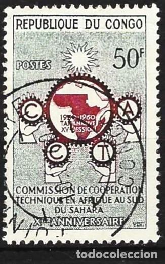 Sellos: Congo Brazzaville 1960 - Mi 2 - YT 136 - La C.T.T.A.