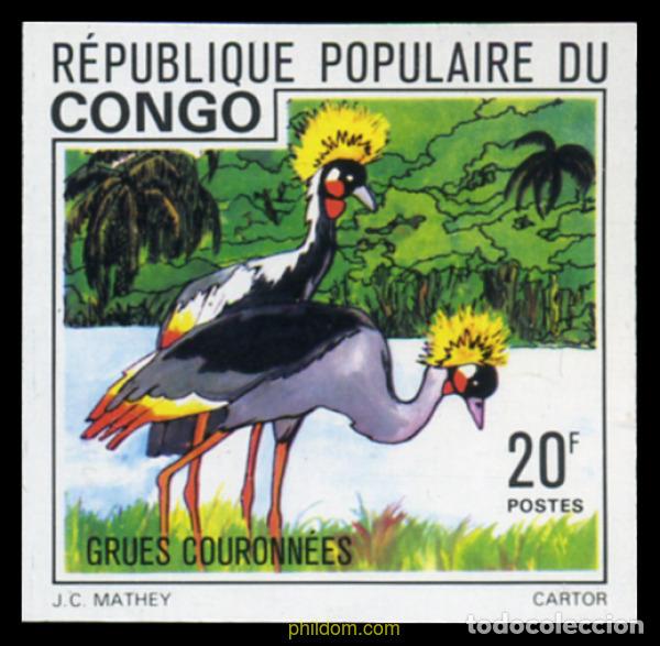 Sellos: 215896 MNH CONGO 1976 AVES