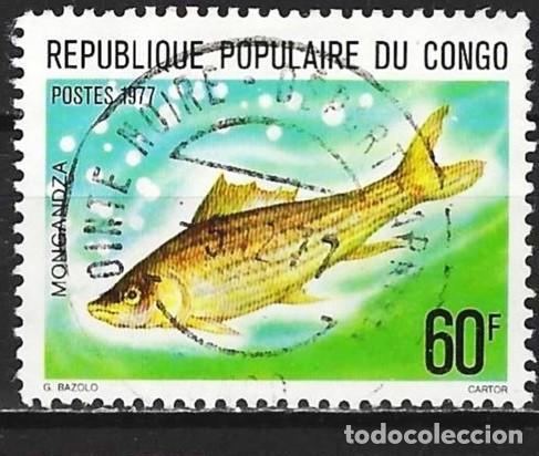 Sellos: Congo Brazzaville 1977 - Mi 568 - YT 452 - Pez