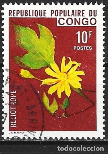 Sellos: Congo Brazzaville 1976 - Mi 553 - YT 429 - Flor
