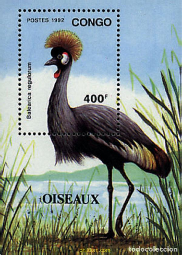 Sellos: 73602 MNH CONGO 1992 AVES
