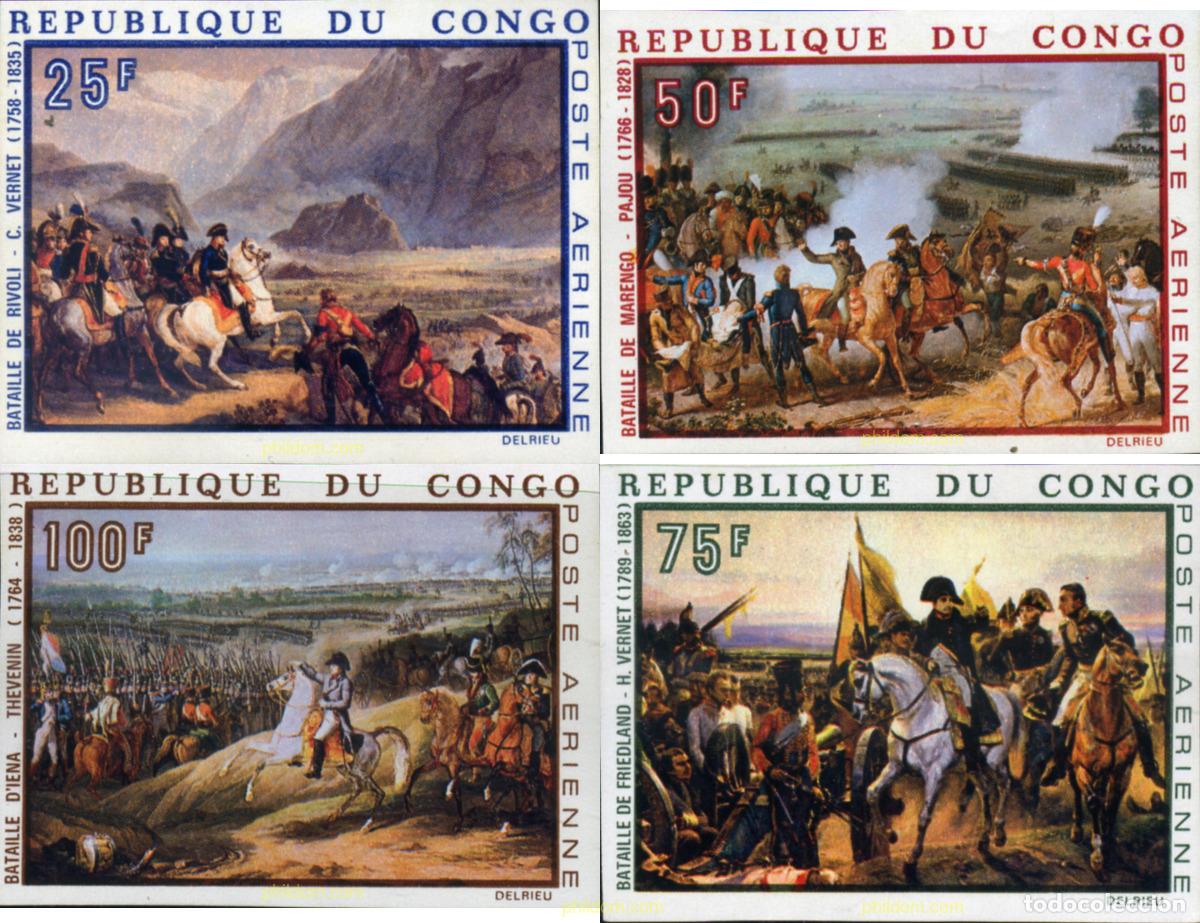 Sellos: 194017 MNH CONGO 1969 BICENTENARIO DEL NACIMIENTO DE NAPOLEON I