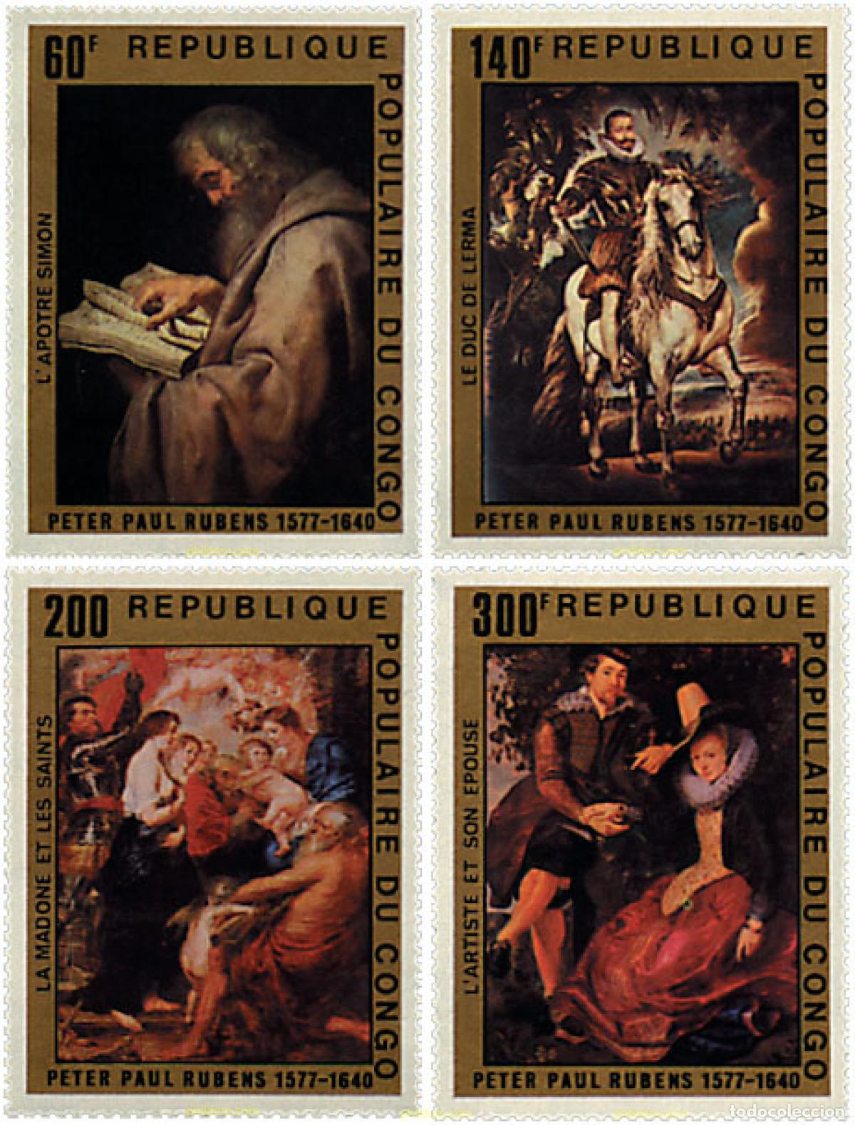 Sellos: 73386 MNH CONGO 1978 400 ANIVERSARIO DEL NACIMIENTO DE P.P. RUBENS