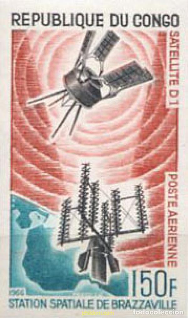 Sellos: 215912 MNH CONGO 1966 CONQUISTA DEL ESPACIO