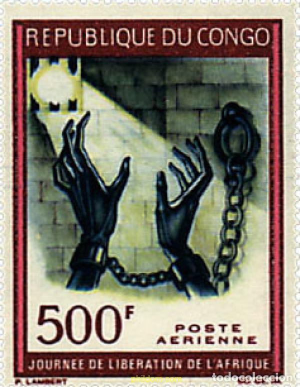 Sellos: 193998 MNH CONGO 1967 DIA DE LA LIBERACION