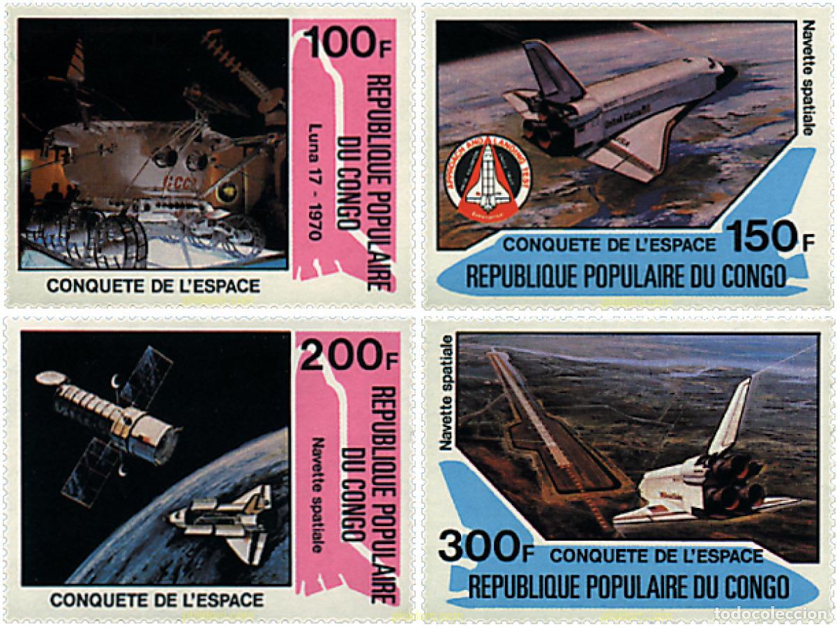 Sellos: 40321 MNH CONGO 1981 CONQUISTAS ESPACIALES