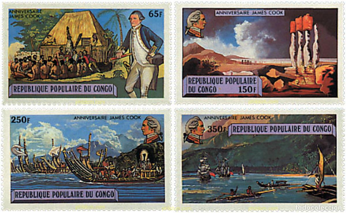 Sellos: 198361 MNH CONGO 1979 JAMES COOK