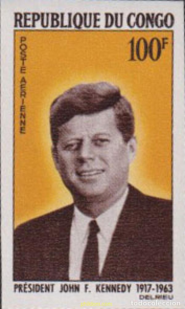 Sellos: 626395 MNH CONGO 1965 PERSONAJES CELEBRES