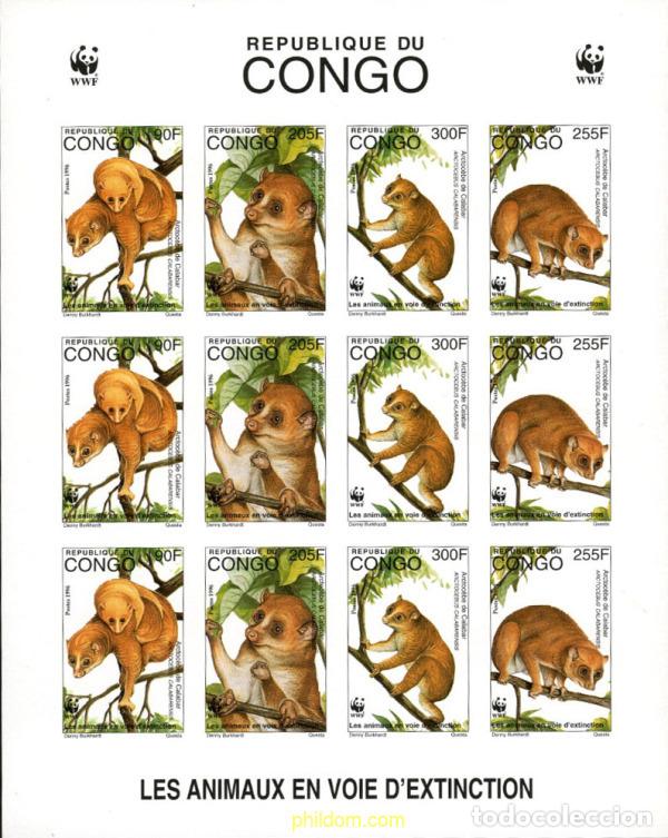Sellos: 12773 MNH CONGO 1997 ANGUANTIBO
