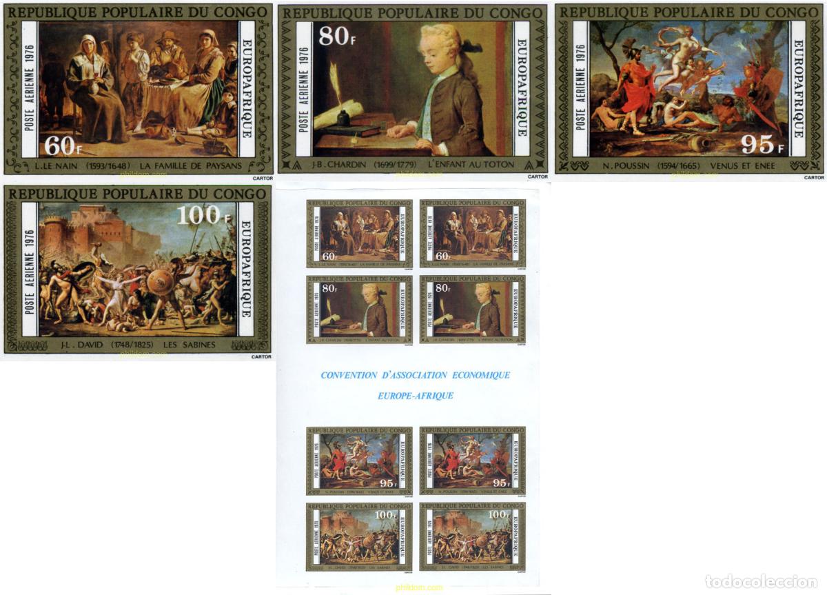 Sellos: 194106 MNH CONGO 1976 EUROPAFRICA