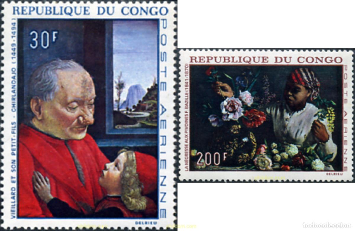 Sellos: 668042 MNH CONGO 1968 PINTURAS