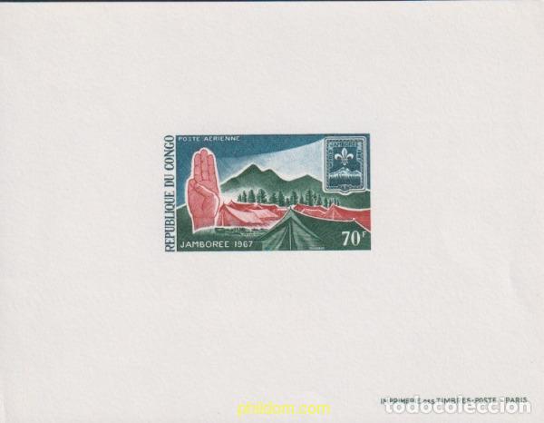 Sellos: 628711 MNH CONGO 1967 12 JAMBOREE MUNDIAL EN IDAHO