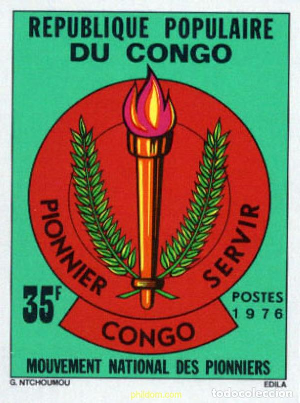 Sellos: 18810 MNH CONGO 1976 MONUMENTO NACIONAL A LOS PIONEROS