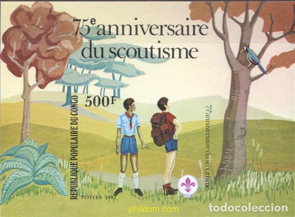 Sellos: 19733 MNH CONGO 1982 75 ANIVERSARIO DEL ESCULTISMO