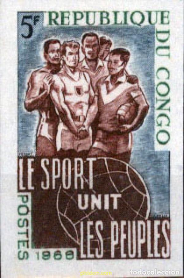 Sellos: 215843 MNH CONGO 1966 DEPORTES
