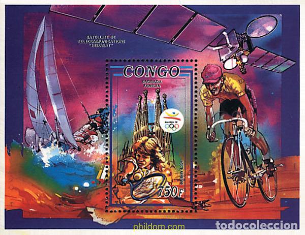 Sellos: 73605 MNH CONGO 1992 25 JUEGOS OLIMPICOS VERANO BARCELONA 1992