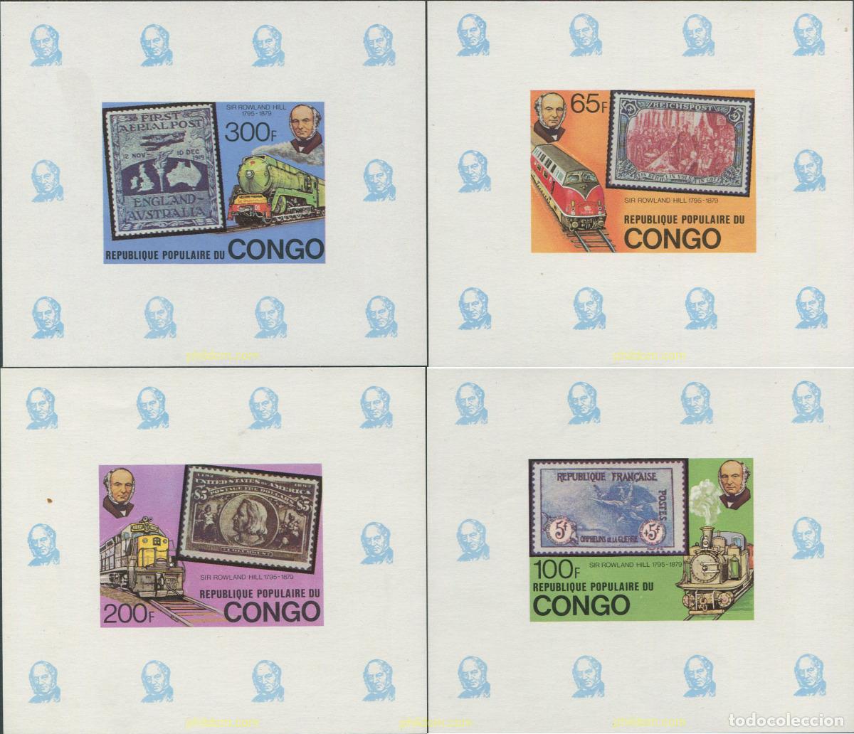 Sellos: 22288 MNH CONGO 1979 CENTENARIO DE LA MUERTE DE SIR ROWLAND HILL