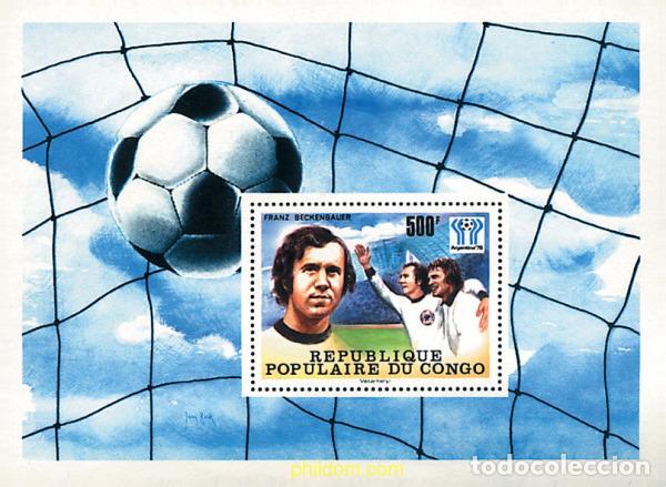Sellos: 73390 MNH CONGO 1978 COPA DEL MUNDO DE FUTBOL. ARGENTINA-78