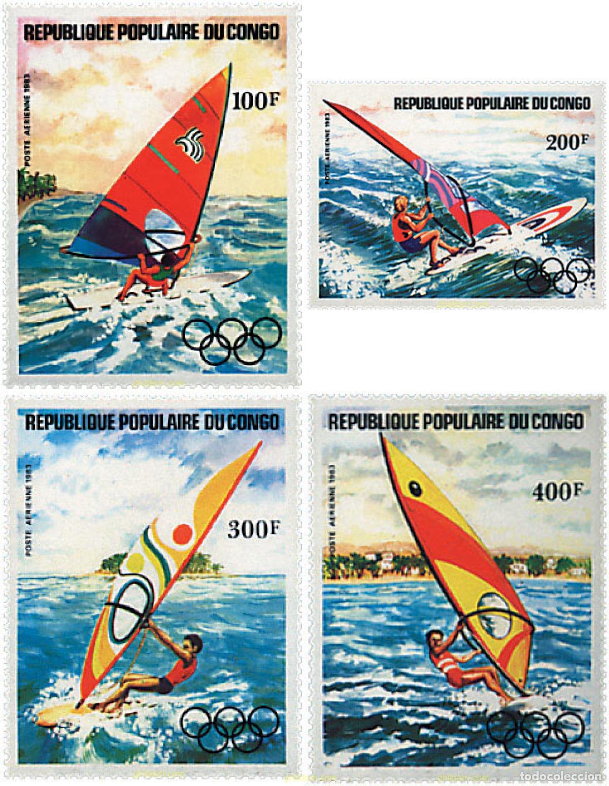 Selos: 73571 MNH CONGO 1983 23 JUEGOS OLIMPICOS VERANO LOS ANGELES 1984