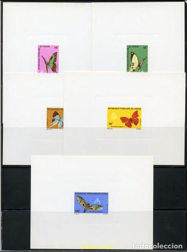 Sellos: 215902 MNH CONGO 1971 MARIPOSAS
