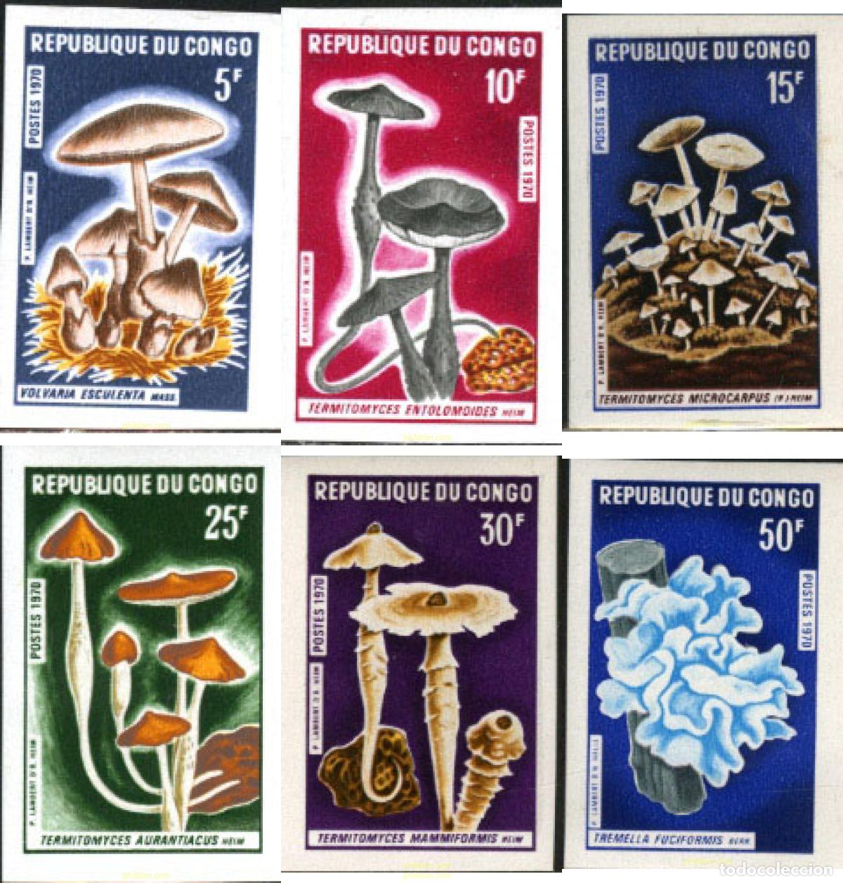 Sellos: 215863 MNH CONGO 1970 SETAS - Foto 1