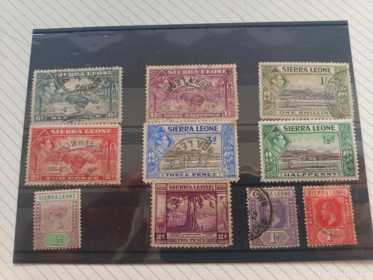 Selos: Sierra Leona. Sierra Leone. Lote de sellos