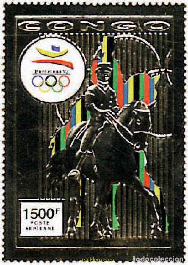 Sellos: 68113 MNH CONGO 1992 25 JUEGOS OLIMPICOS VERANO BARCELONA 1992