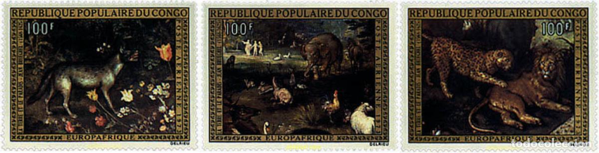 Sellos: 73290 MNH CONGO 1973 EUROP-AFRICA. CUADRO DE JAN BRUEGEL.