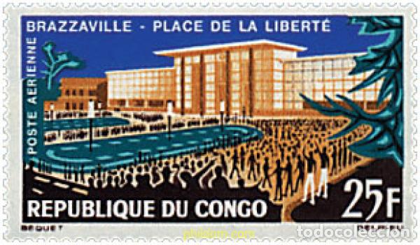 Sellos: 58492 MNH CONGO 1963 PLAZA DE LA LIBERTAD