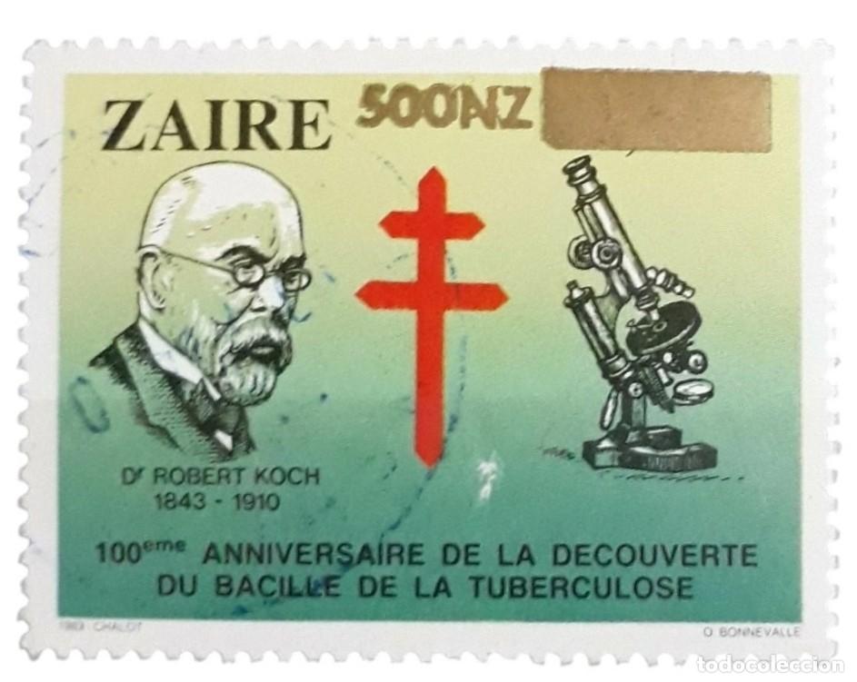 Sellos: ZAIRE 1995 Sobrecargado. USADO. - Foto 1