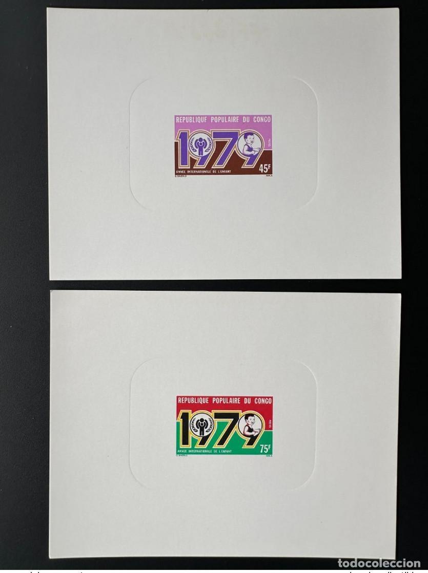 Stamps: Congo 1979 Mi. 674 - 675 Evento de lujo A&ntilde;o Internacional la Infancia