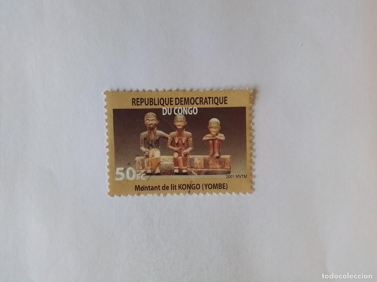 Sellos: A&Ntilde;O 2001 CONGO SELLO USADO