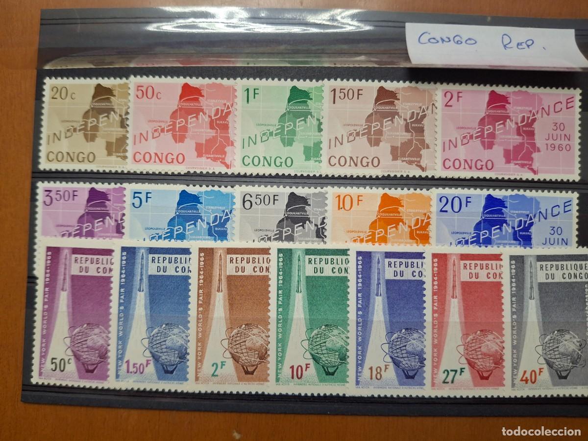 Selos: HB986 SELLOS CONGO en NUEVO ideal para tematicas (LEER DESCRIPCION)