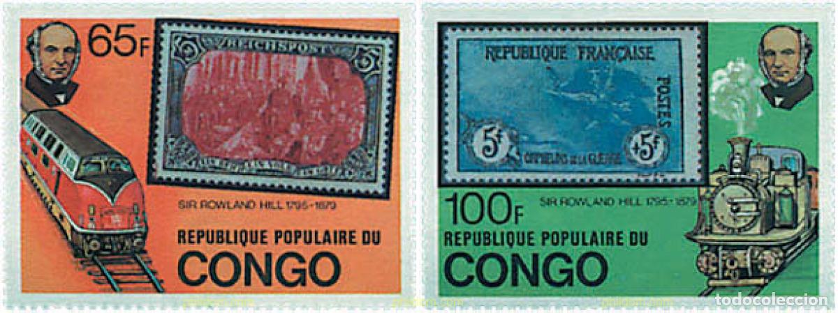 Sellos: 796520 MNH CONGO 1979 CENTENARIO DE LA MUERTE DE SIR ROWLAND HILL