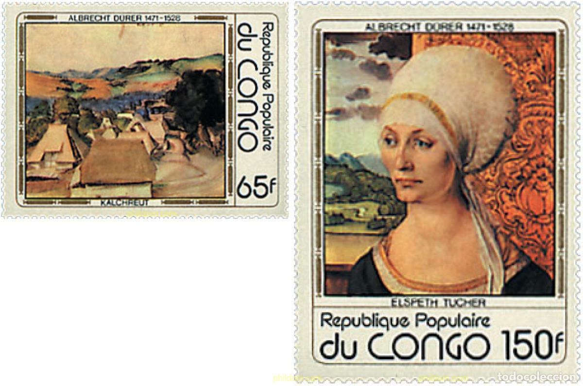 Sellos: 796522 MNH CONGO 1978 450 ANIVERSARIO DE LA MUERTE DE ALBERTO DURERO
