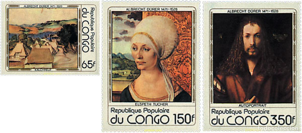 Sellos: 796521 MNH CONGO 1978 450 ANIVERSARIO DE LA MUERTE DE ALBERTO DURERO