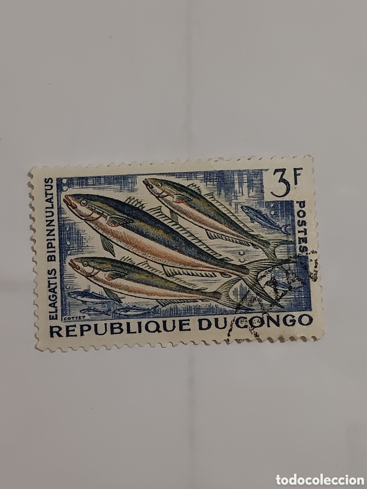 Sellos: Sello del Congo Fauna marina peces tropicales 1961